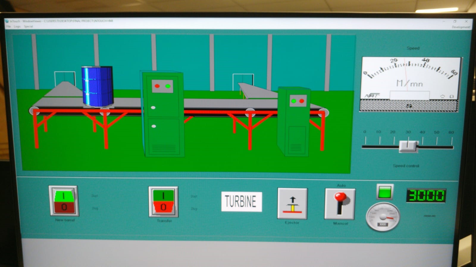 InTouch Interface - Wind Turbine